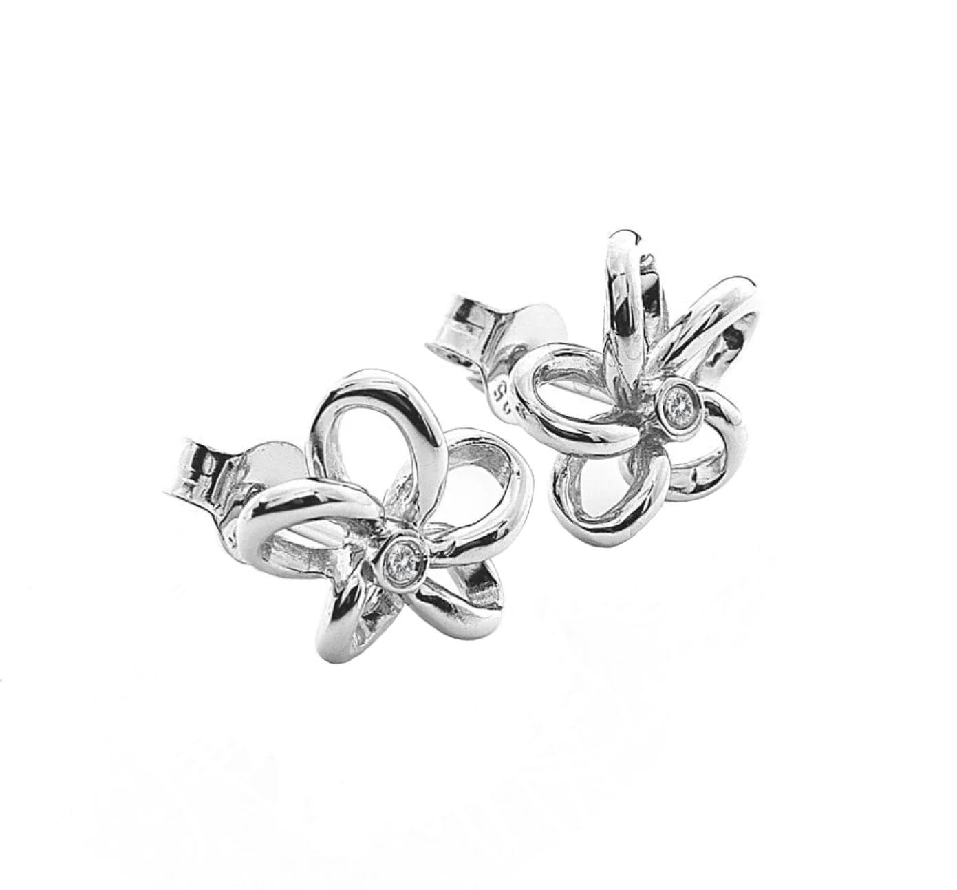 Hot Diamonds Silver Flower Stud Earrings