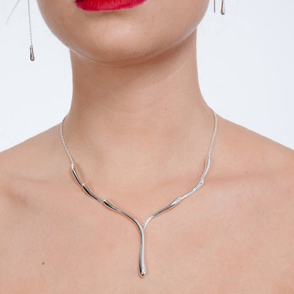 Single Melting Necklace