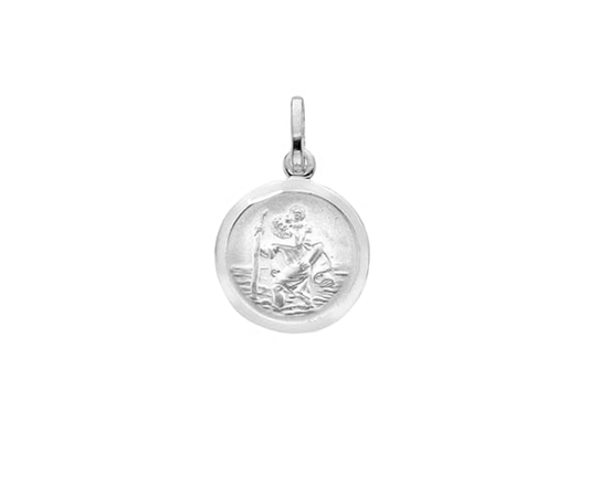 Silver St Christopher Pendant
